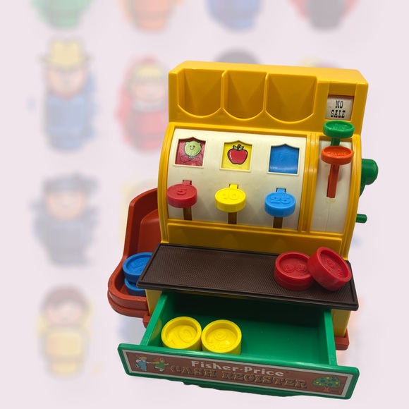 Fisher-Price Other - Pristine condition- 1975 Fisher Price Cash Register ORIGINAL BOX